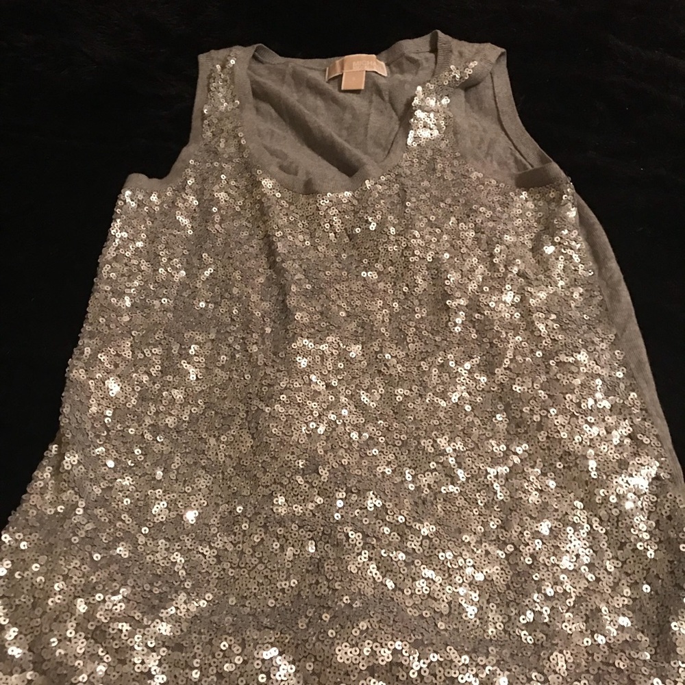 Michael Kors sleeveless sweater size Small